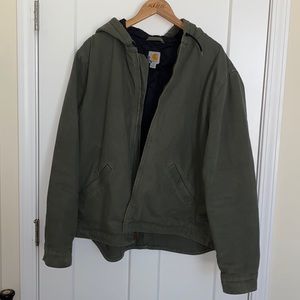 Mens XL Carhartt insulated full Zip Jacket